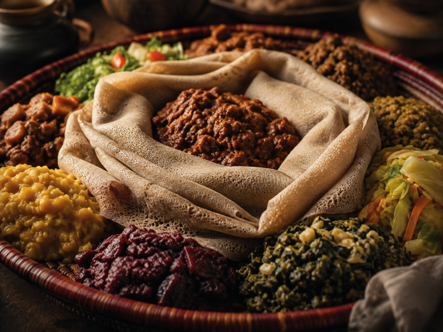 Placeholder for injera image