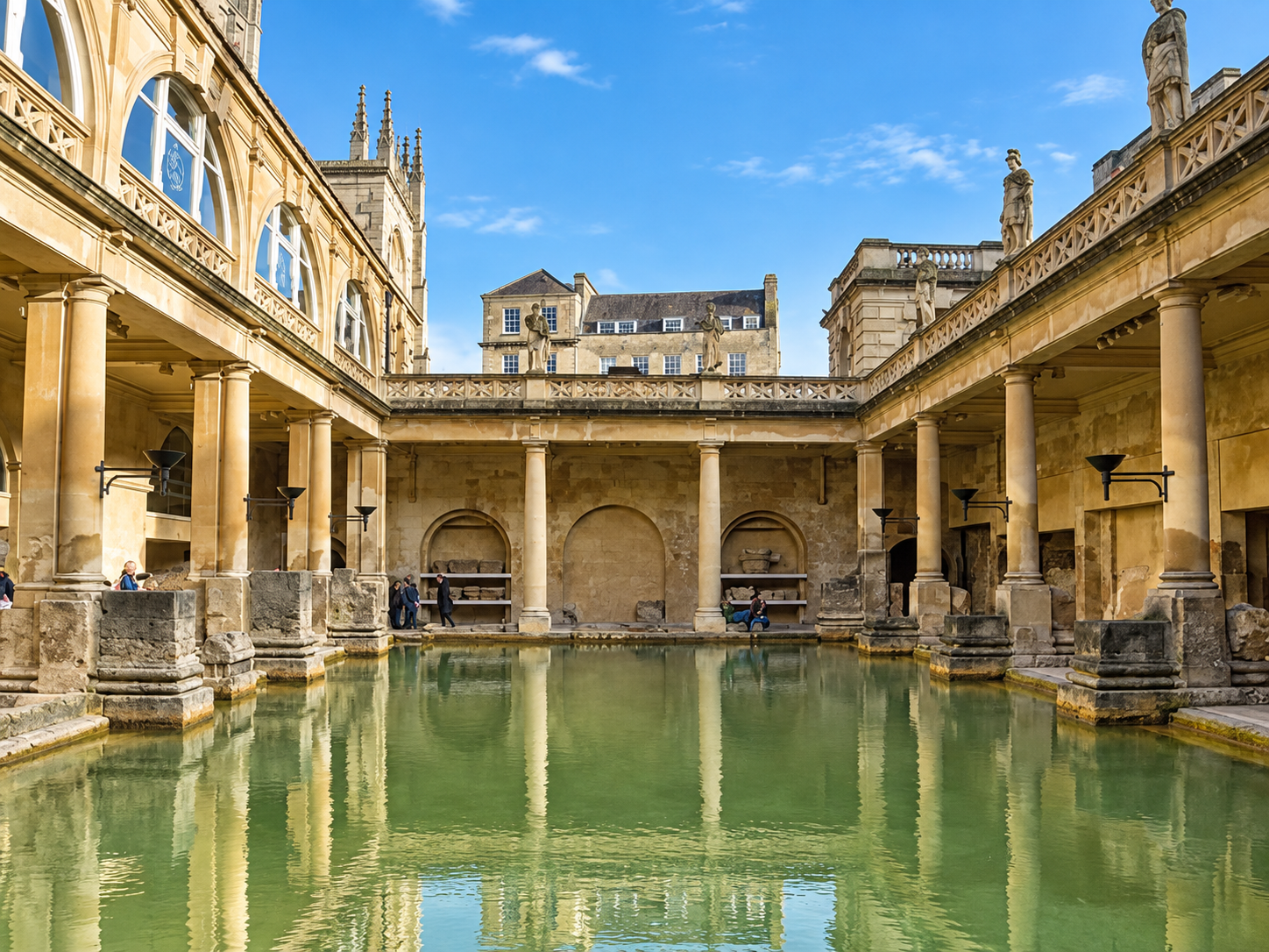 Windsor Castle, Stonehenge , Roman Bath